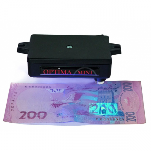 Детектор банкнот Optima mini