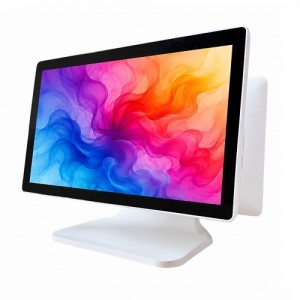 Detaik AIO1568-J6412 15,6” POS-моноблок с монитором клиента БЕЛЫЙ