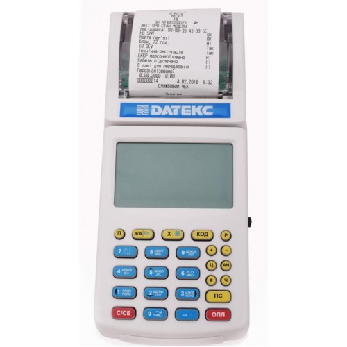 Кассовый аппарат Datecs MP-01 (Мобильный+Провододной)