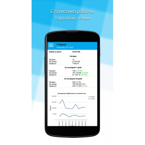 Мобильное приложение GBS.Market для смартфонов на ОС Android