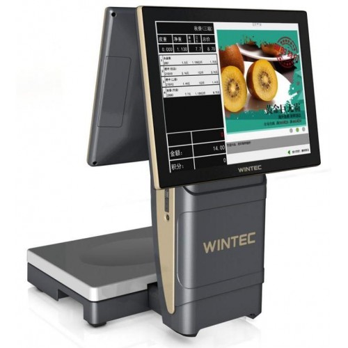 Сенсорный POS-терминал Wintec ScalePOS со встроенным чековым принтером и весами